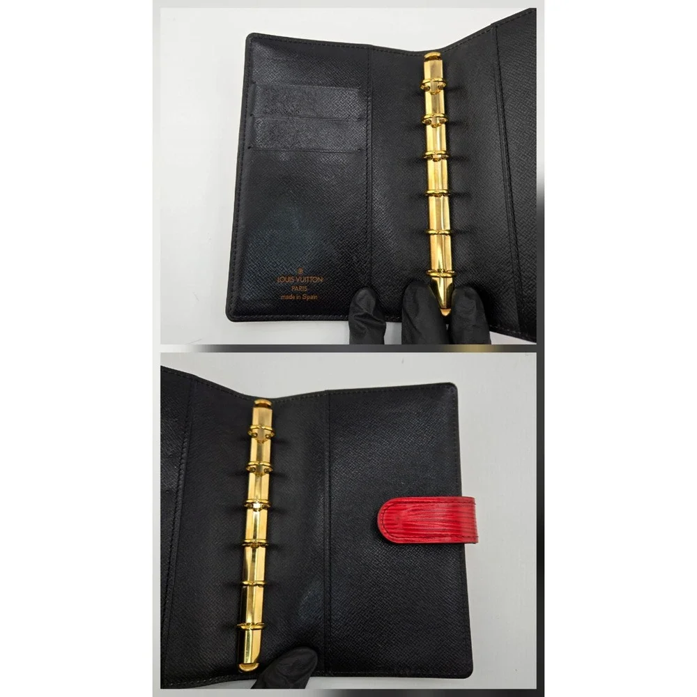 Louis Vuitton Agenda PM Red Epi Leather Small Ring Cover Planner CA0994
